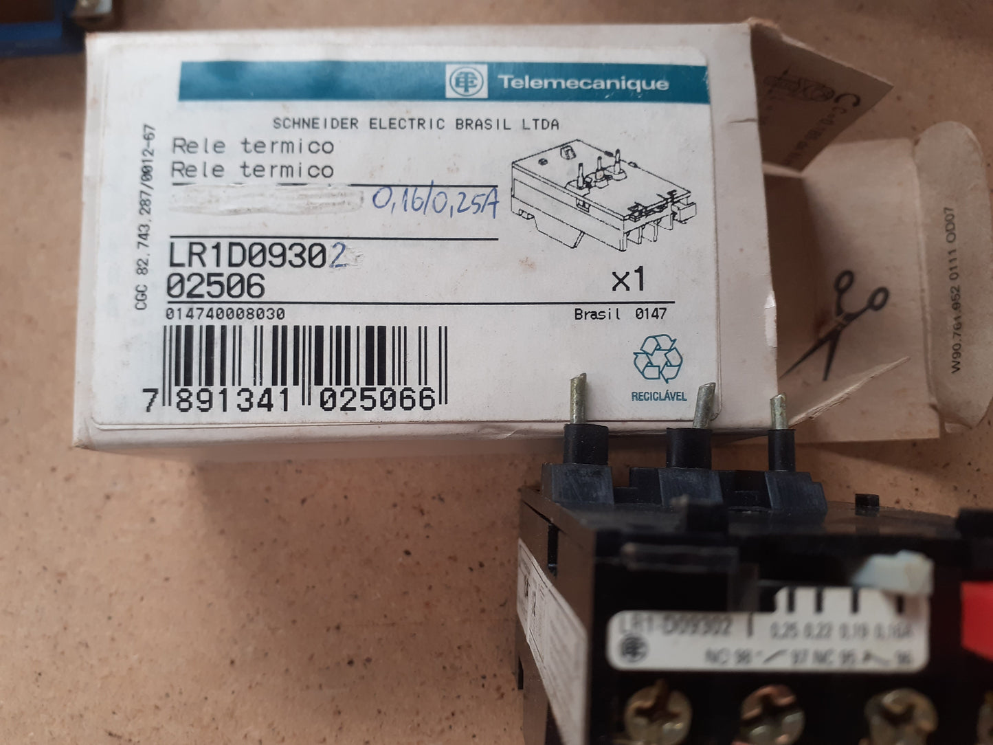 Rele Schneider LR1D09-302