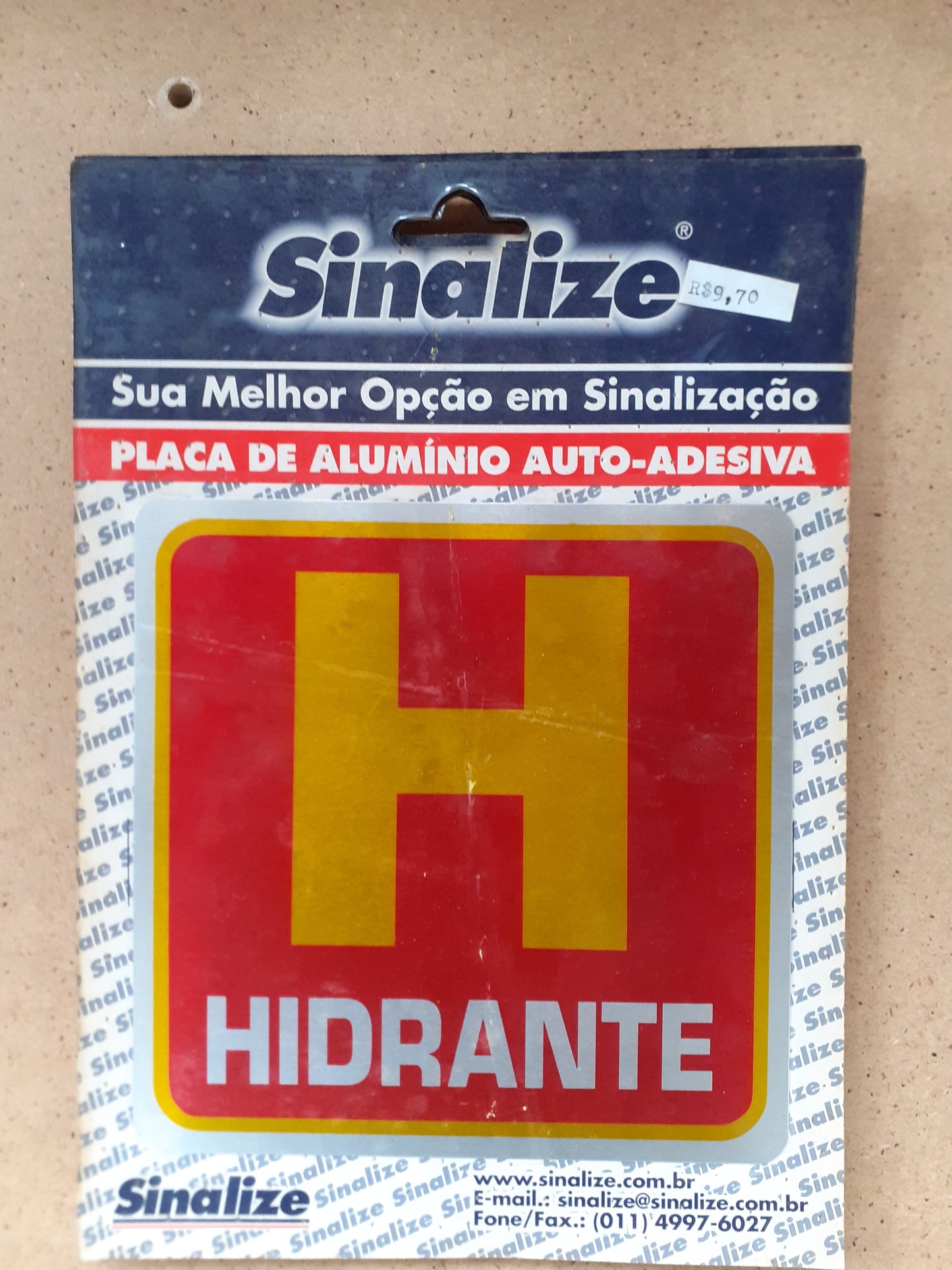 Placa Sinalize 12016