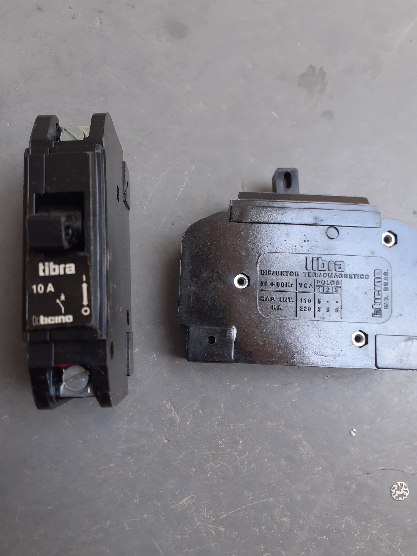 Disjuntor Bticino NEMA 1polo 10A