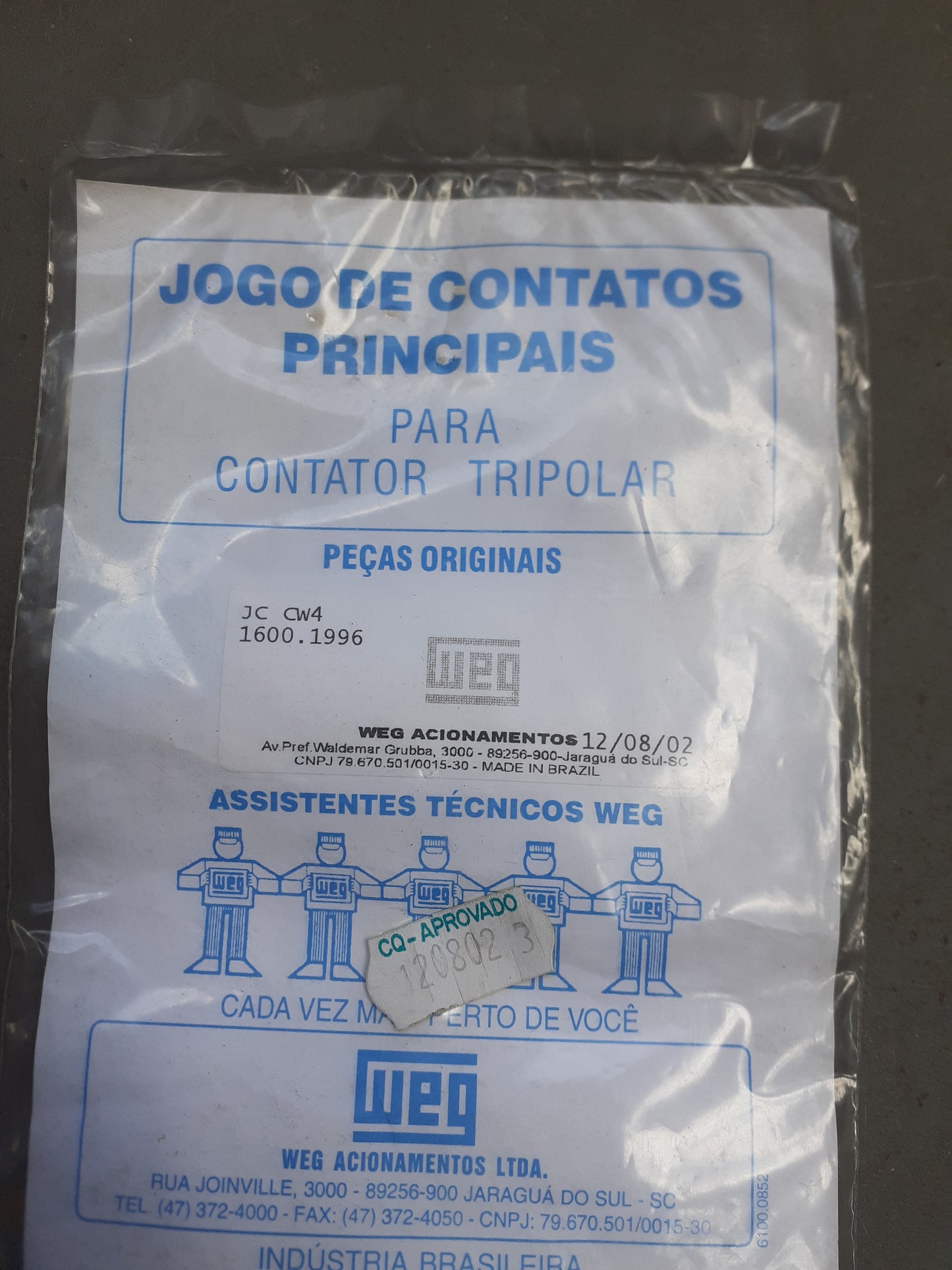 Contatos WEG JC-CW4