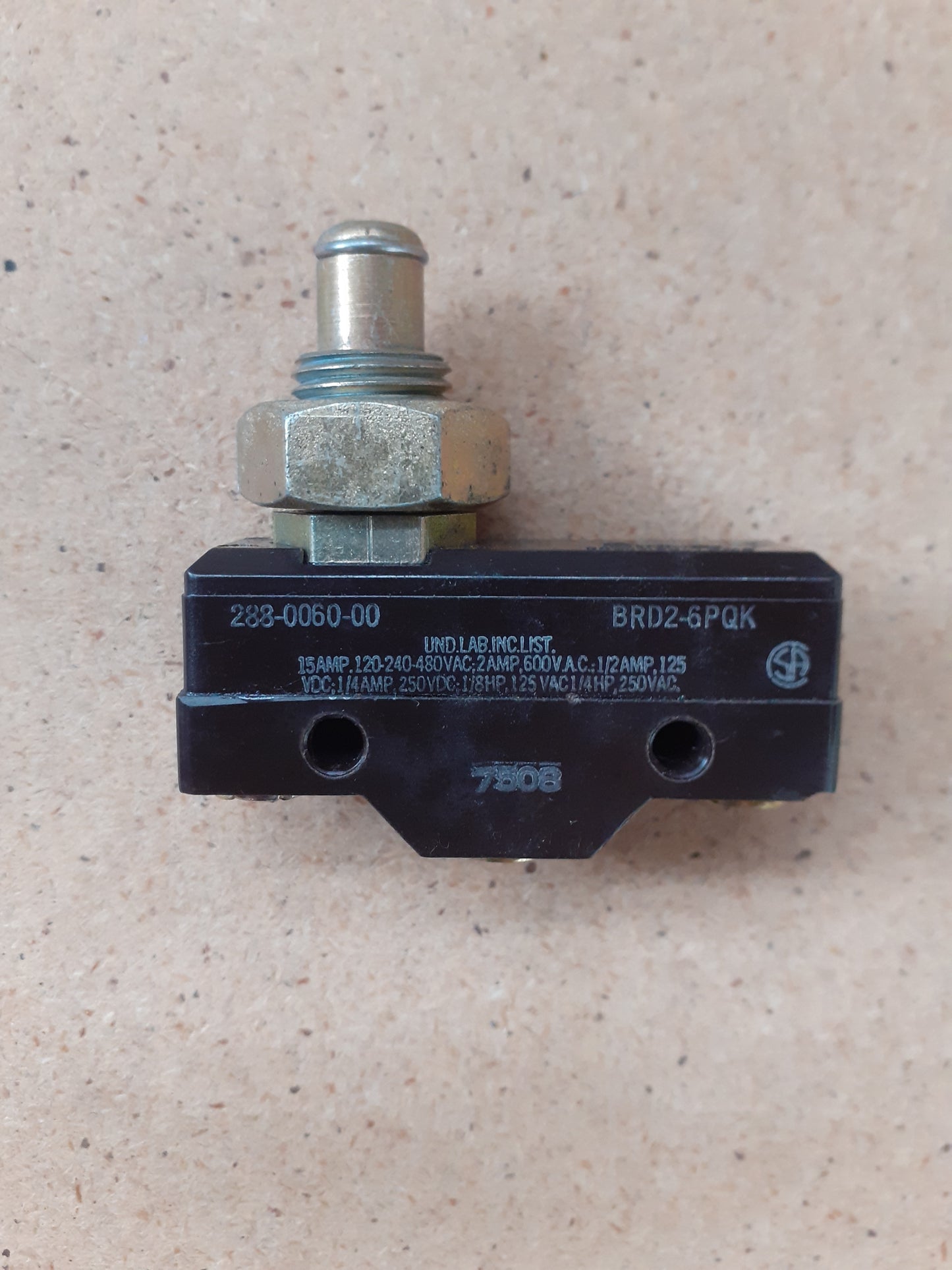 Micro switch Robertshaw BRD2-6PQK 288-0060-00