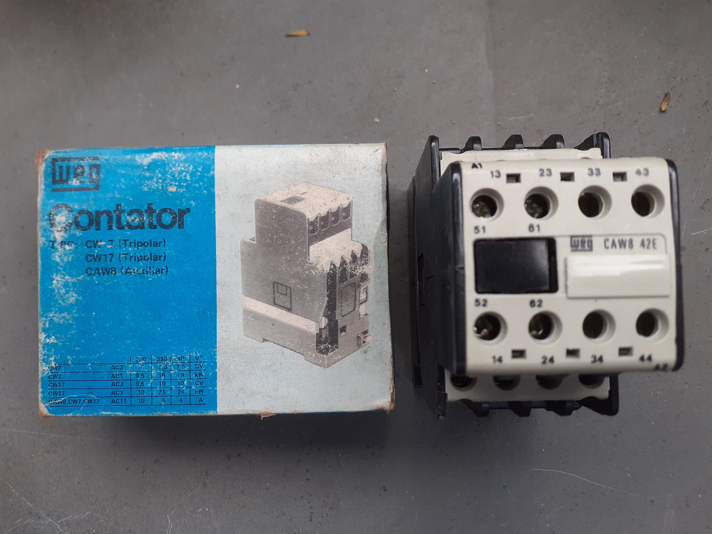 Contator WEG CAW8-42E