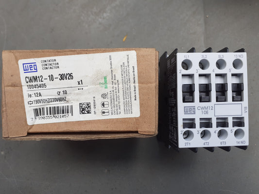 Contator WEG CWM12-10 12A