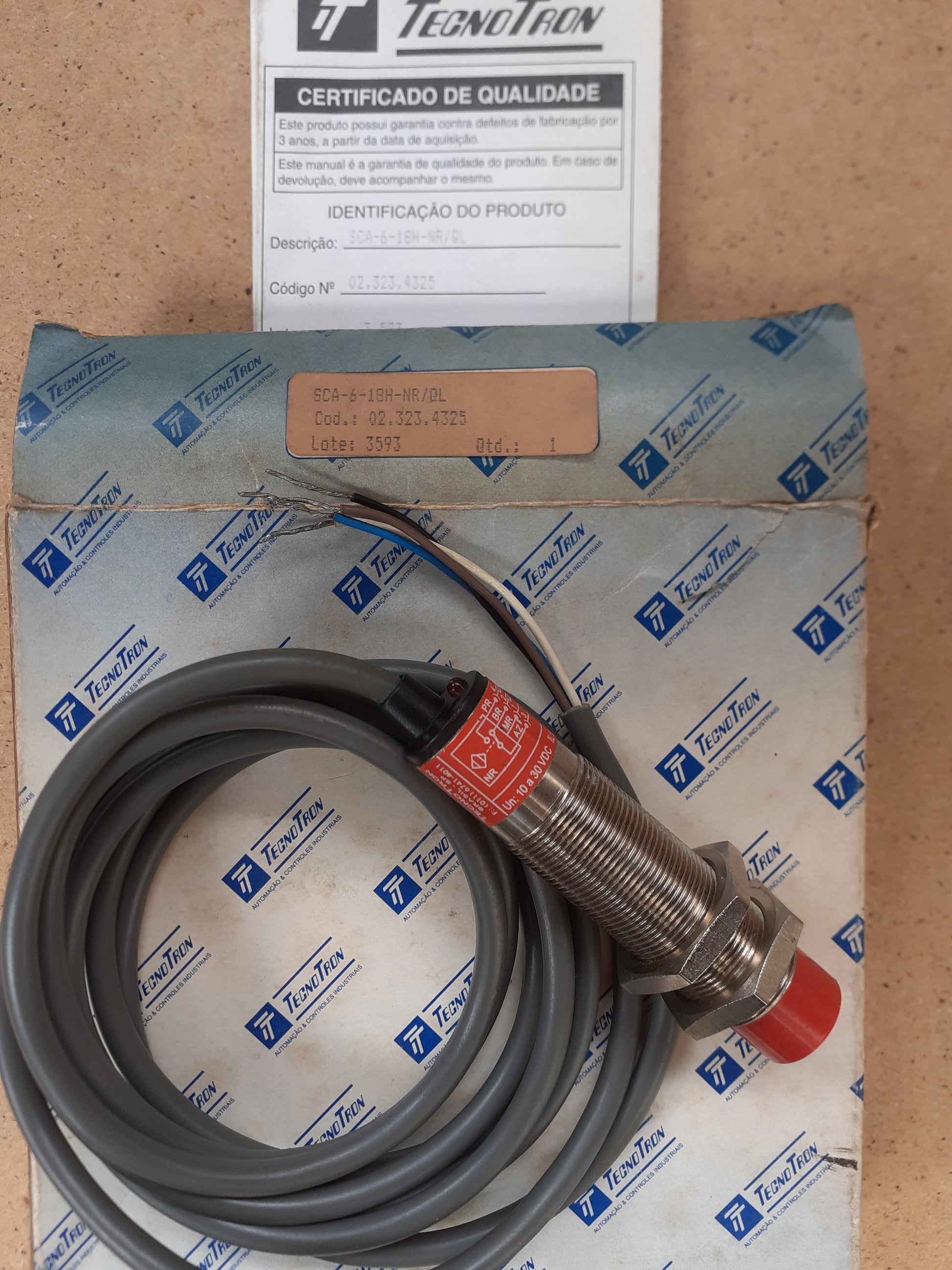 Sensor Tecnotron SCA-6-18H-NR-QL