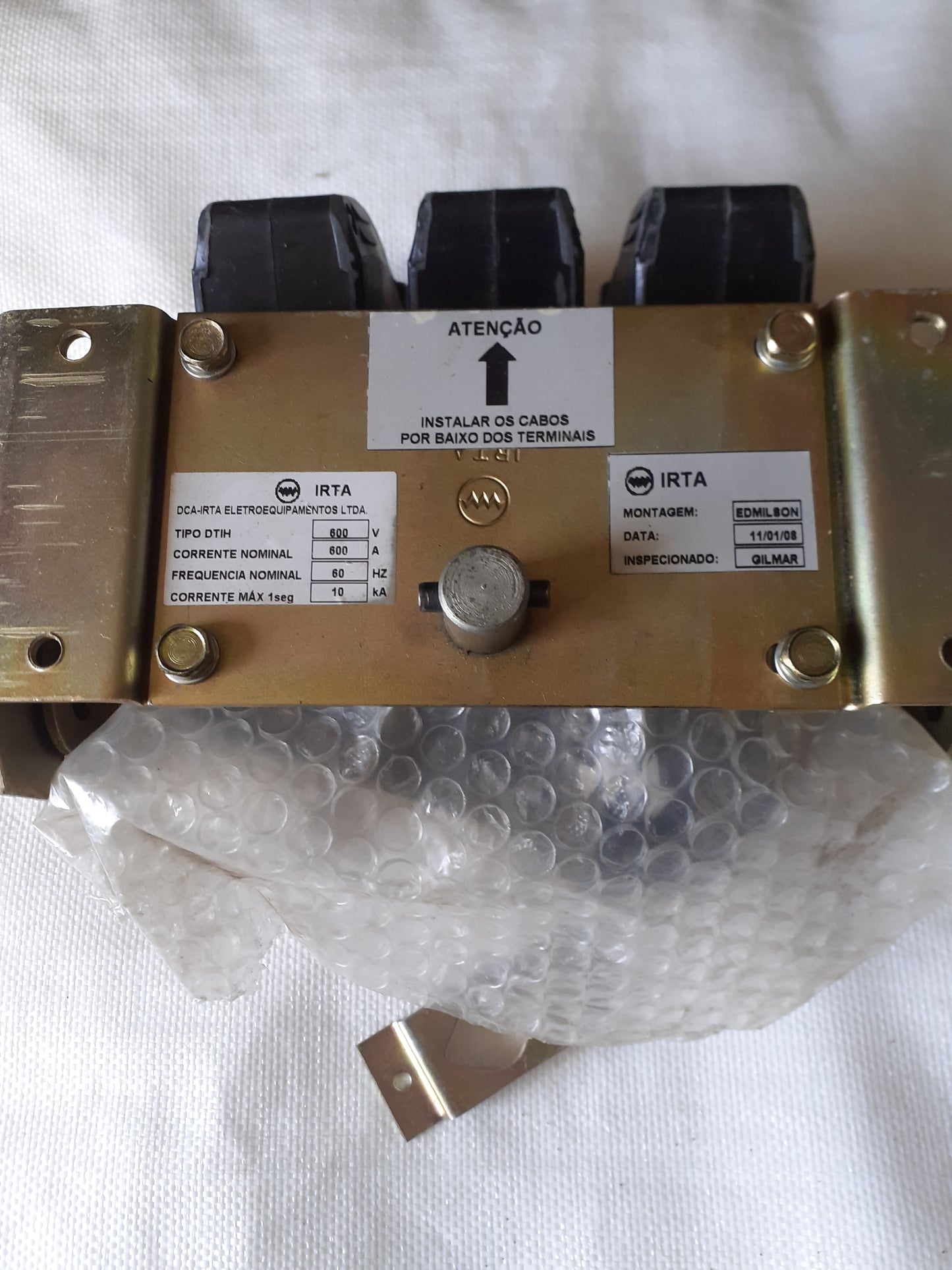 Seccionadora Irta DTIH 600A