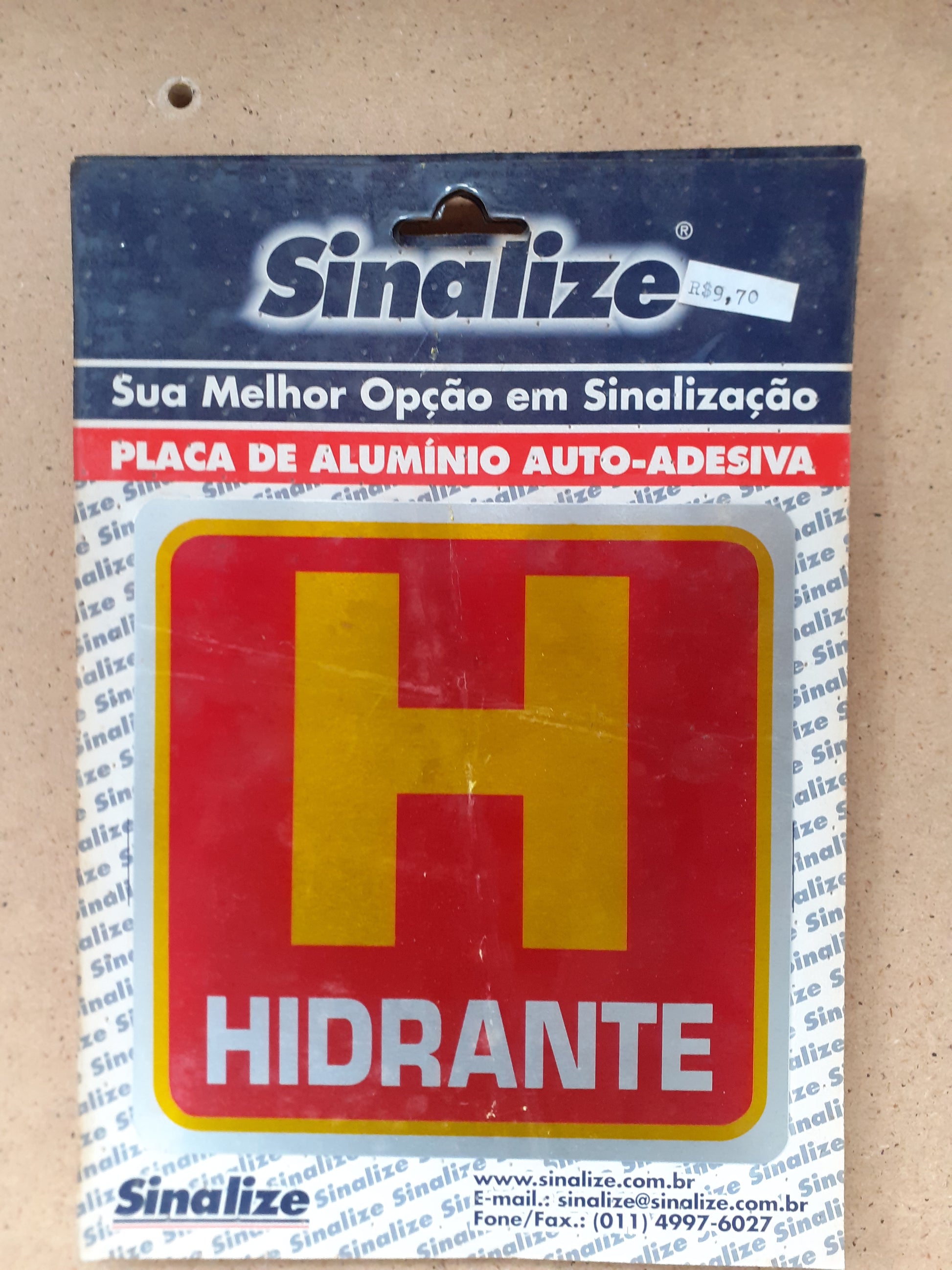 Placa Sinalize 12016