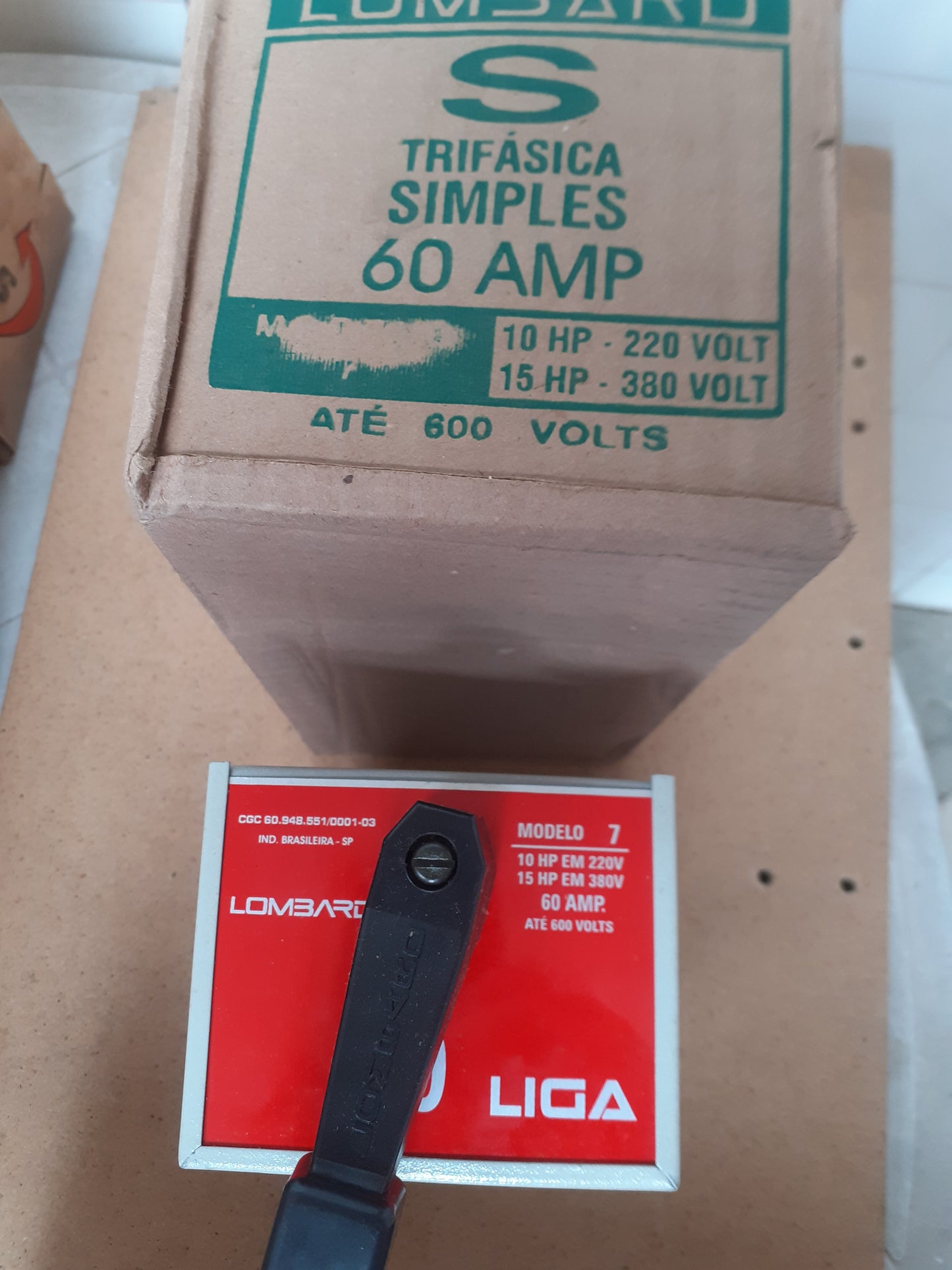 Chave Lombard Mod 7 S 60A