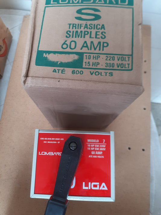 Chave Lombard Mod 7 S 60A