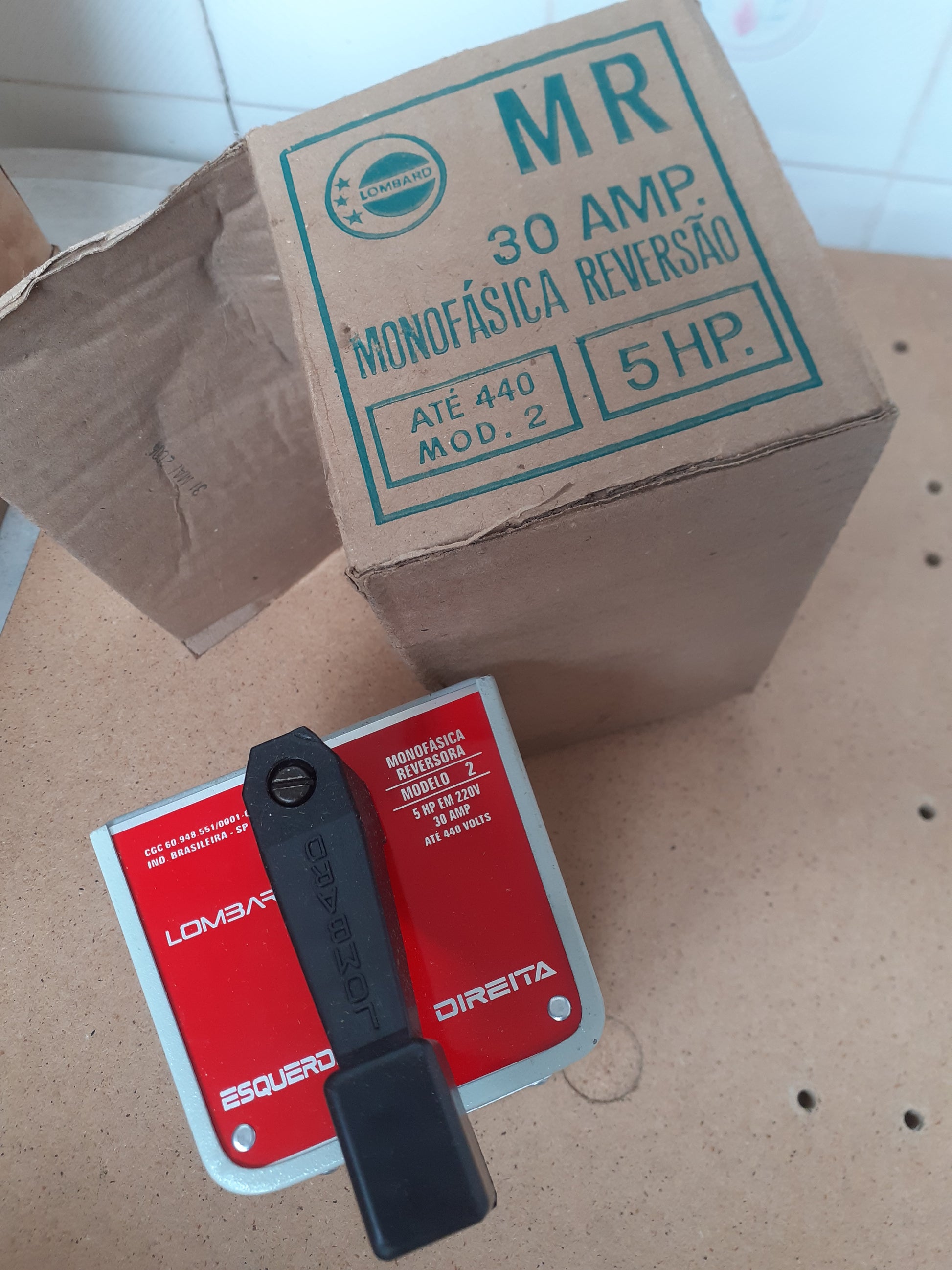 Chave Lombard Mod 2 MR 30A