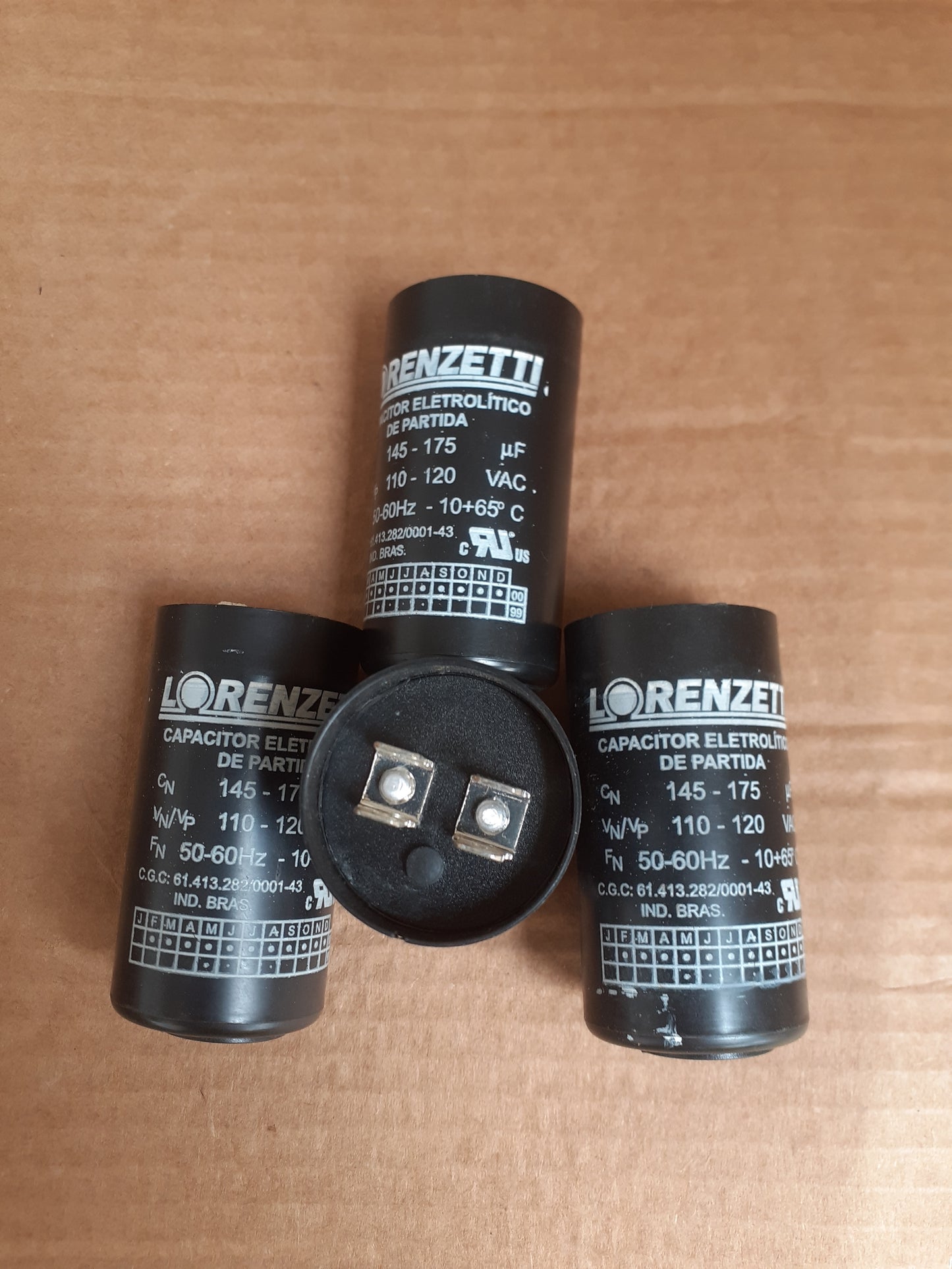 Capacitor Lorenzetti 145-175uF 110V 35x70mm