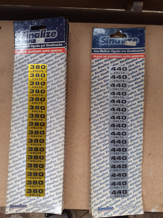 Placa Sinalize 16000 440V