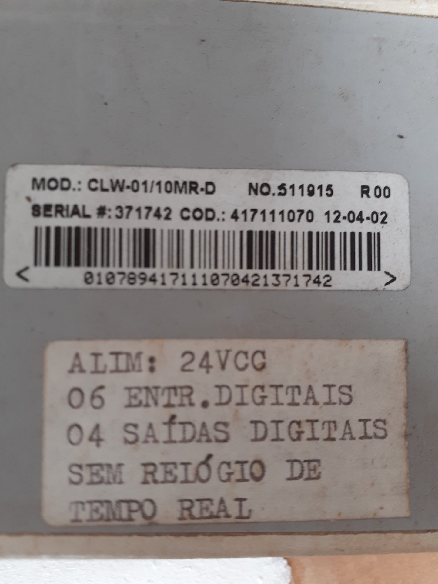 CLP WEG CLW-01-10MR-D