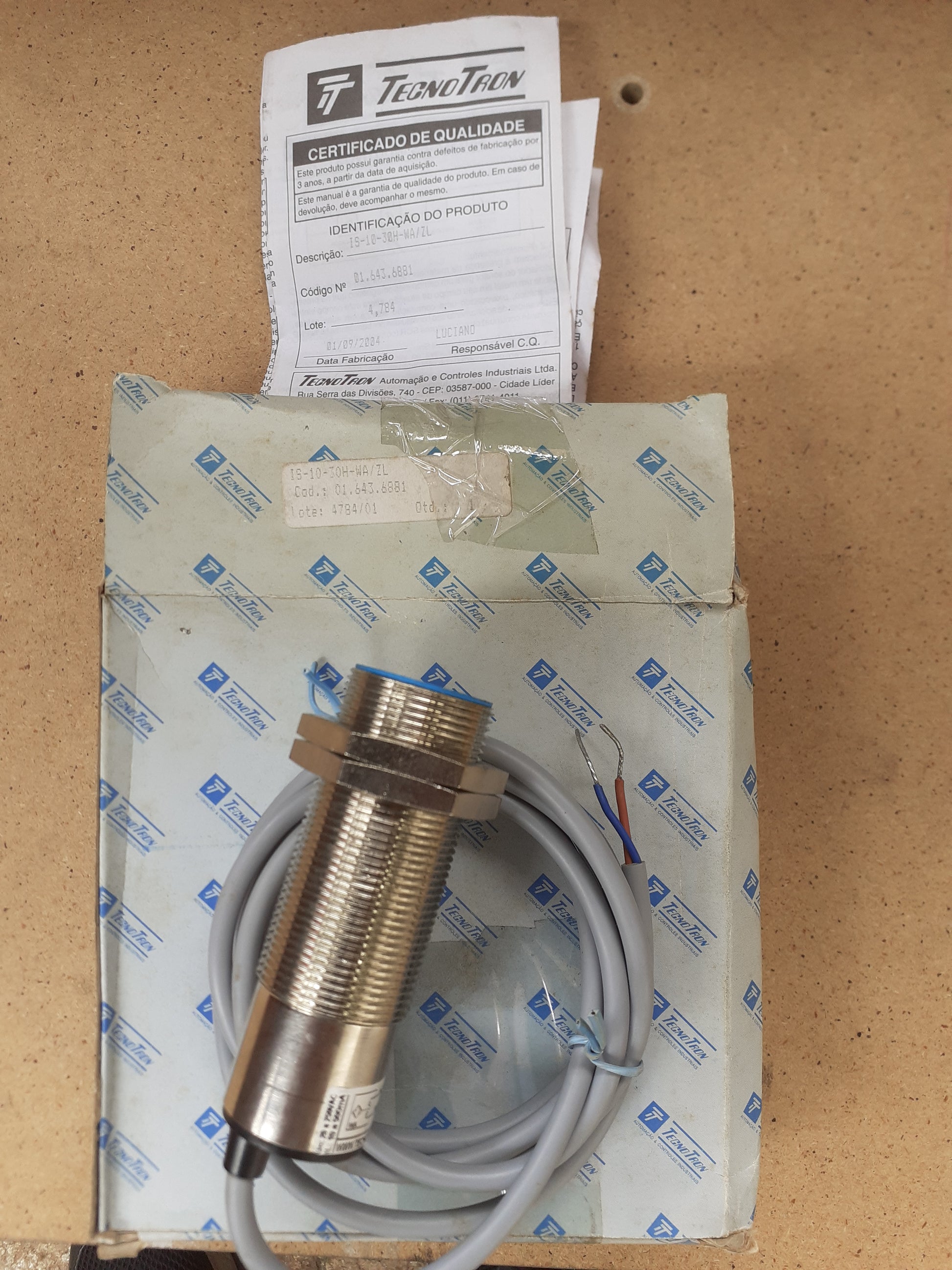 Sensor Tecnotron IS-10-30H-WA-ZL