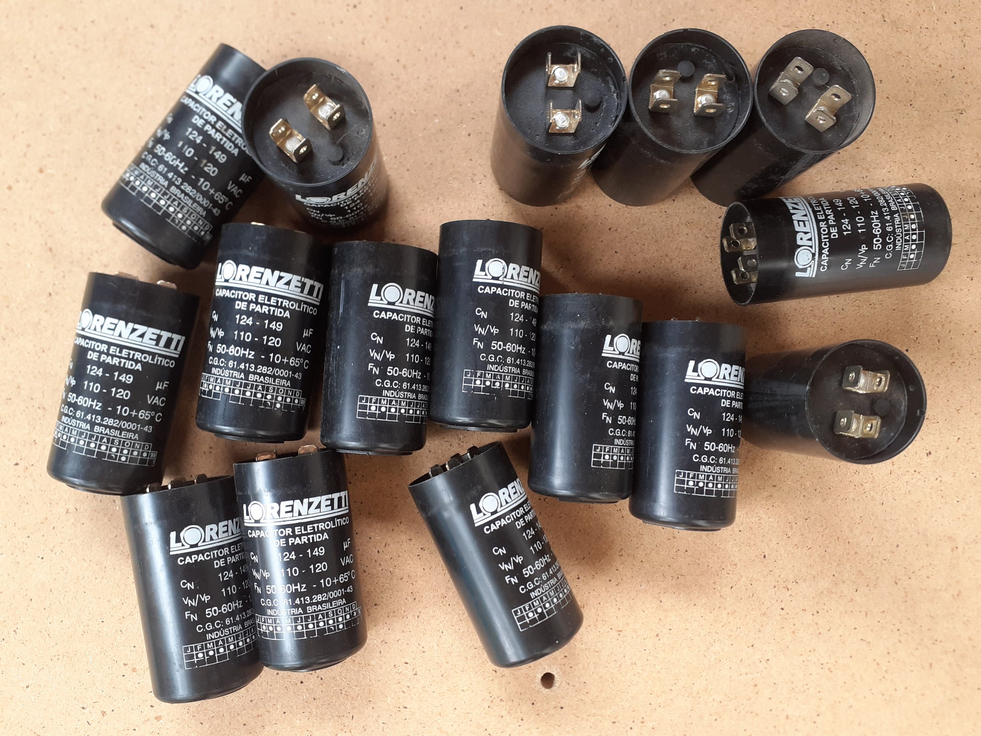 Capacitor Lorenzetti 124-149uF 110V 35x70mm