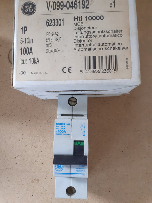Disjuntor GE DIN V-099-046192 623301 Hti1000