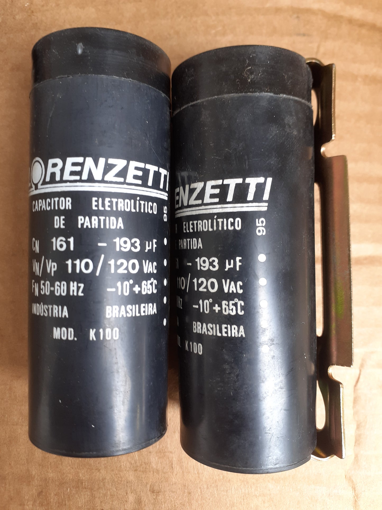 Capacitor Lorenzetti 161-193uF 110V 35x80mm