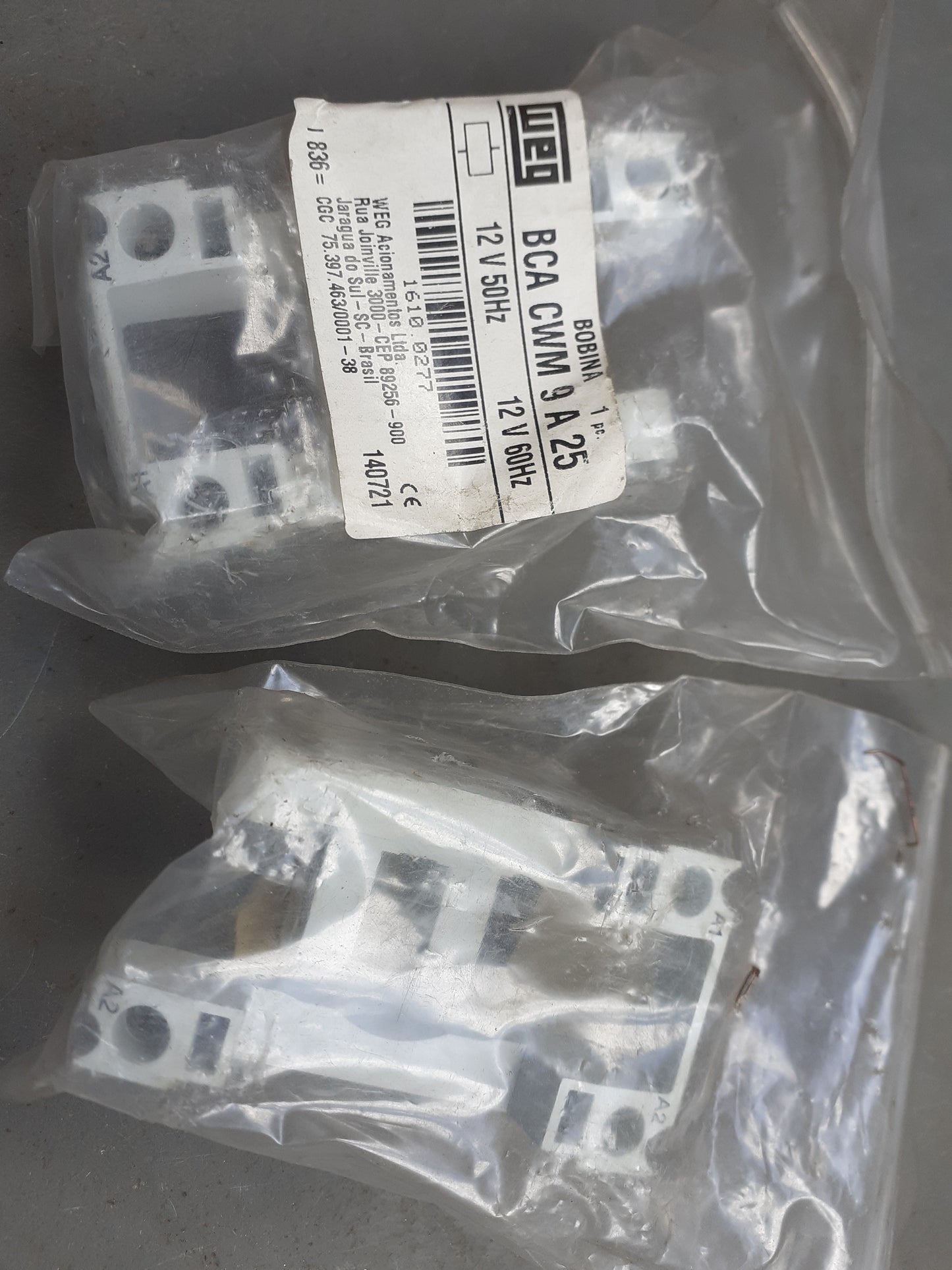 Bobina WEG BCWM9-25 12V