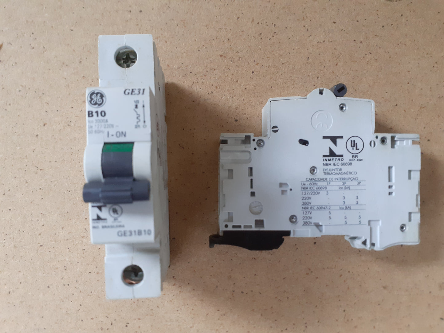 Disjuntor GE DIN GE31B10