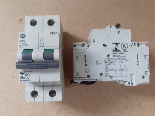 Disjuntor GE DIN GE32B50