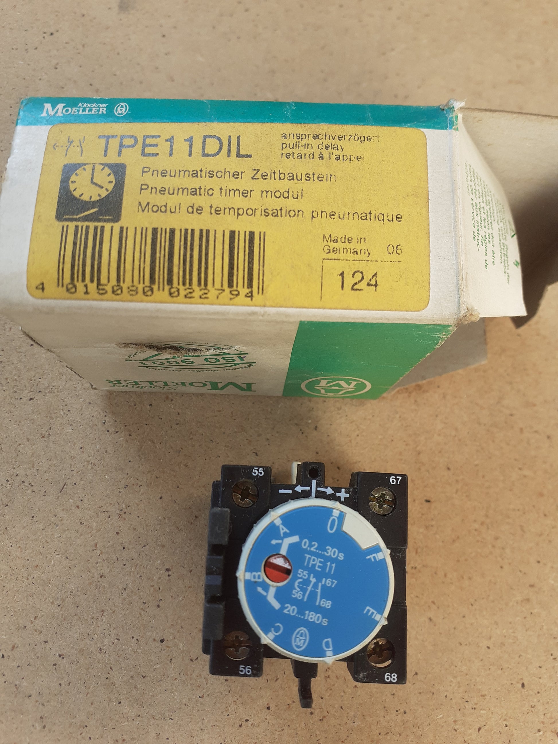 Bloco Klockner Moeller TPE11DIL