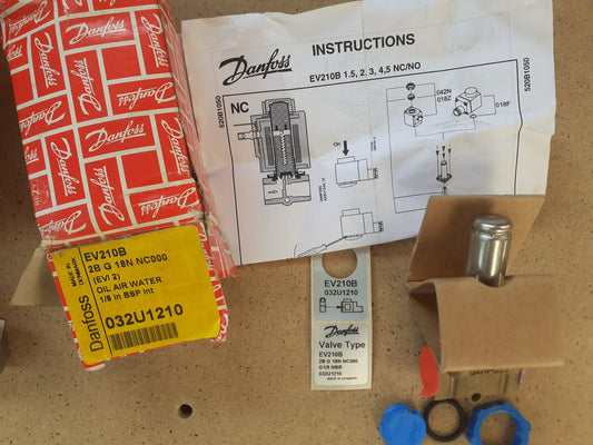 Solenoide Danfoss EV210B 032U1210