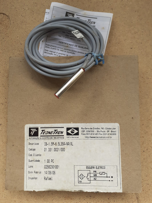 Sensor Tecnotron IB-1.5M-6.5L35A-NA-XL