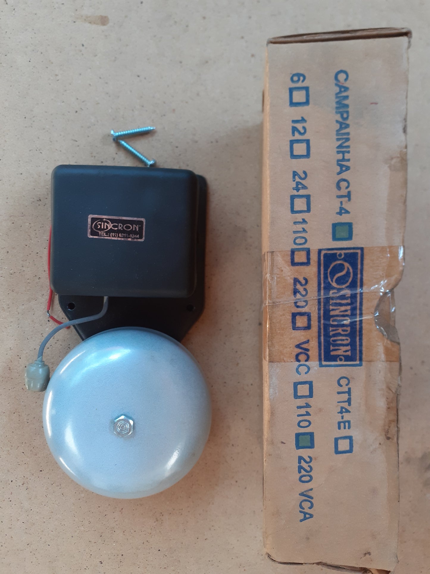 Campainha Sincron CT4